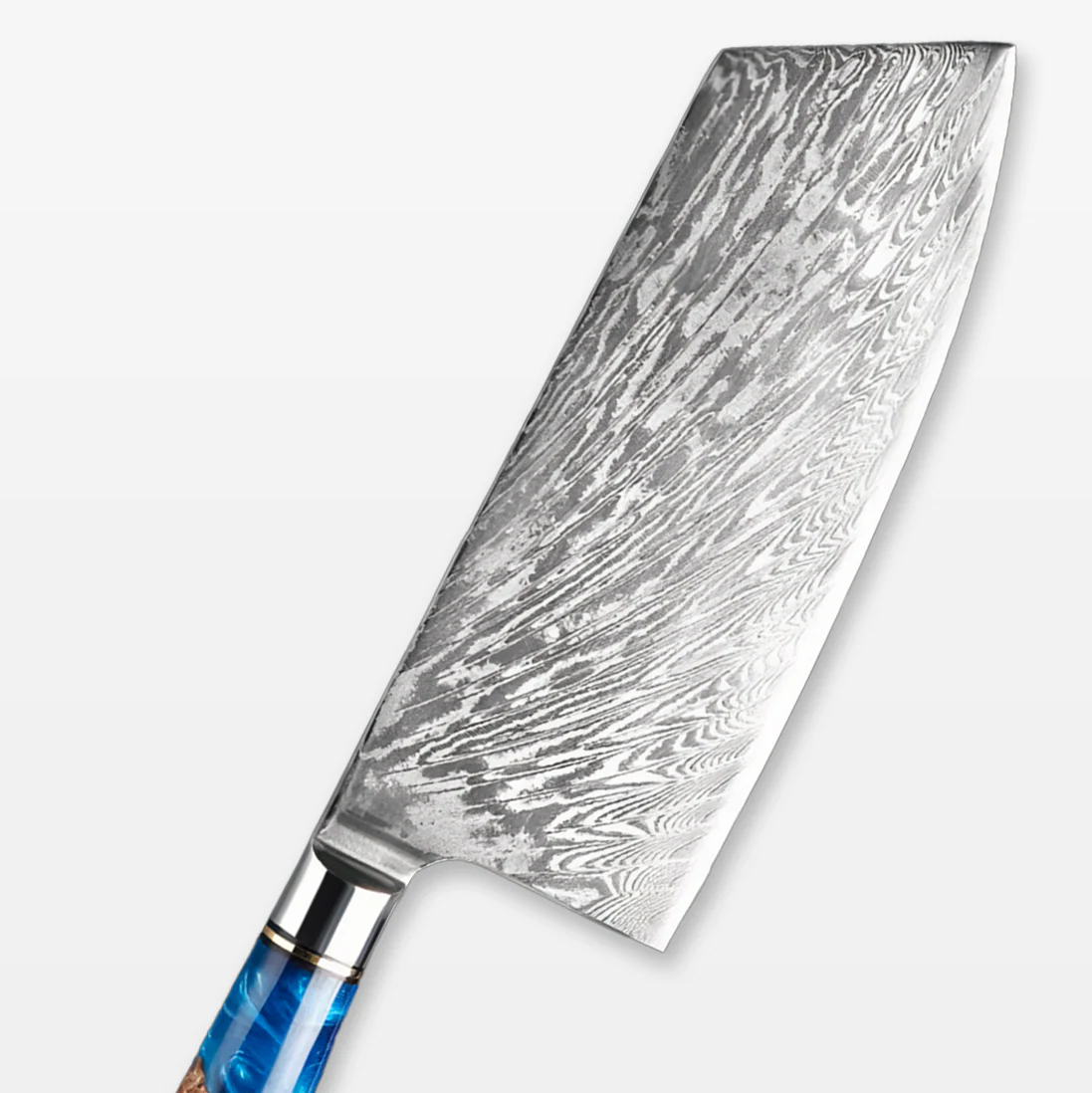 Novara Tsunami (ウェーブナイフ) - Damascus Steel Knives - Image 3